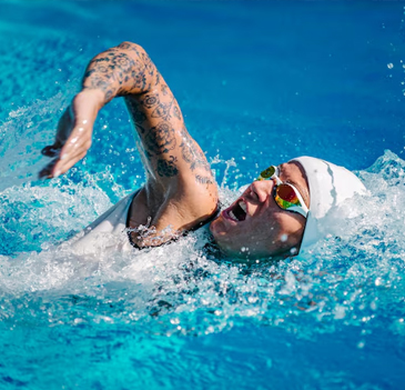 swimming